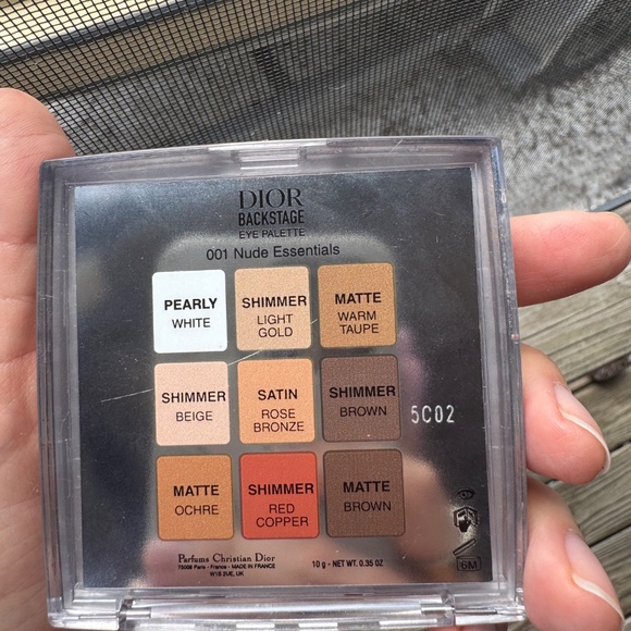 Dior Backstage Eye Palette 001 Nude Essentials – Authentic - Picture 2 of 3